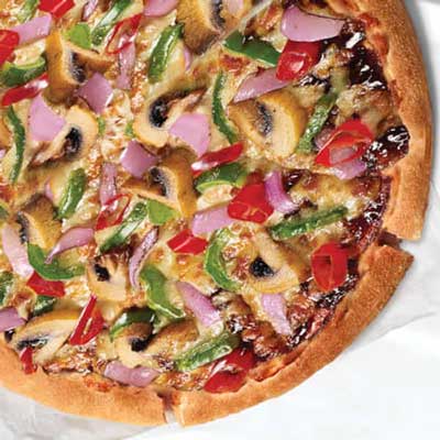 "Bold BBQ Veggies Pizza ( Pizza hut) (Medium) - Click here to View more details about this Product